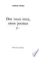 Dos veces trece, otros poemas y--