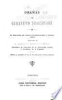 Dramas de Guillermo Shakspeare [sic].