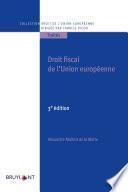Droit fiscal de l'Union européenne