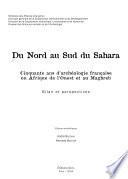 Du nord au sud du Sahara