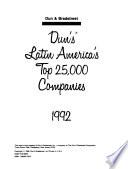 Dun's Latin America's Top 25,000
