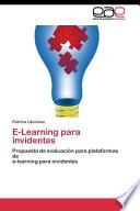 E-Learning Para Invidentes