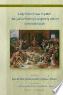 Early Modern Sovereignties