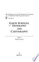 Earth Sciences, Geography and Cartography