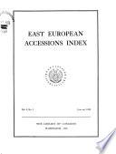 East European Accessions List