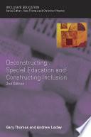 EBOOK: Deconstructing Special Education