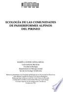 Ecología de las comunidades de passeriformes alpinos del Pirineo