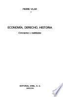 Economía, derecho, historia