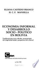 Economía informal y desarrollo socio-político en Bolivia