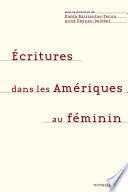 Écritures dans les Amériques au féminin