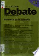 Ecuador debate