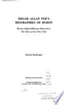 Edgar Allan Poe's Biographies of Byron