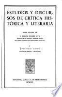 Edición nacional de las obras completas de Menéndez Pelayo, con un prólogo del Excmo. Sr. D. José Ibáñez Martín: -12. Estudios y discursos de crítica histórica y literaria