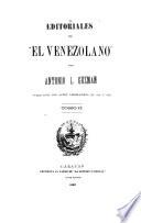 Editoriales de El Venezolano.