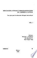 Educación, etnias y descolonización en América Latina