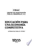Educación para una economía competitiva
