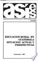 Educación rural en Guatemala