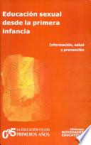 Educacion Sexual Desde La Primera Infancia