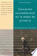 Educación socioemocional en la etapa de primaria