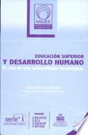 Educación superior y desarrollo humano