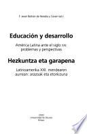Educación y desarrollo