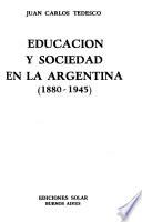 Educación y sociedad en la Argentina