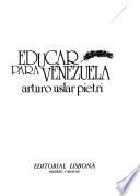 Educar para Venezuela