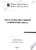 Efecto de la heterosis sobre la germinación en aquenios de frutilla (Fragaria sp.)