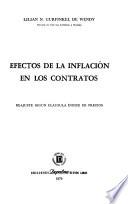 Efectos de la inflación en los contratos