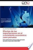 Efectos de Las Exportaciones en El Crecimiento Económico