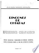 Efemérides chiapaneco