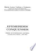 Efemérides conquenses