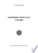 Efemérides murcianas (1750-1800)