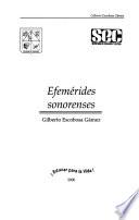 Efemérides sonorenses