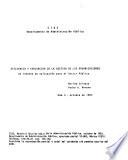 Eficiencia y evaluación de la gestión de las organizaciones