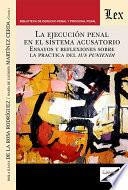Ejecución penal en el sistema acusatorio