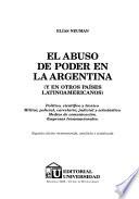 El abuso de poder en la Argentina (y en otros países latinoamericanos)