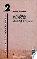 El análisis funcional del significado
