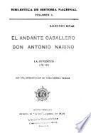 El andante caballero don Antonio Nariño