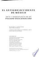 El antiguo occidente de México