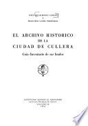 El Archivo Histórico de la Ciudad de Cullera