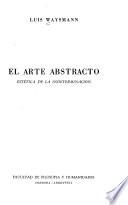 El arte abstracto: estetica de la indeterminacion