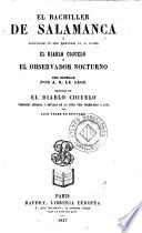 El Bachiller de Salamanca, ó, Aventuras de Don Querubin de la Ronda