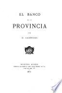 El Banco de la provincia