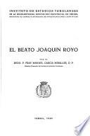 El beato Joaquín Royo