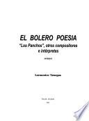 El bolero poesía
