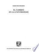 El cambio en la universidad
