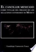 El canciller mexicano