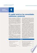 El capital social en las comunidades autónomas y provincias