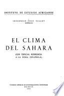 El clima del Sahara